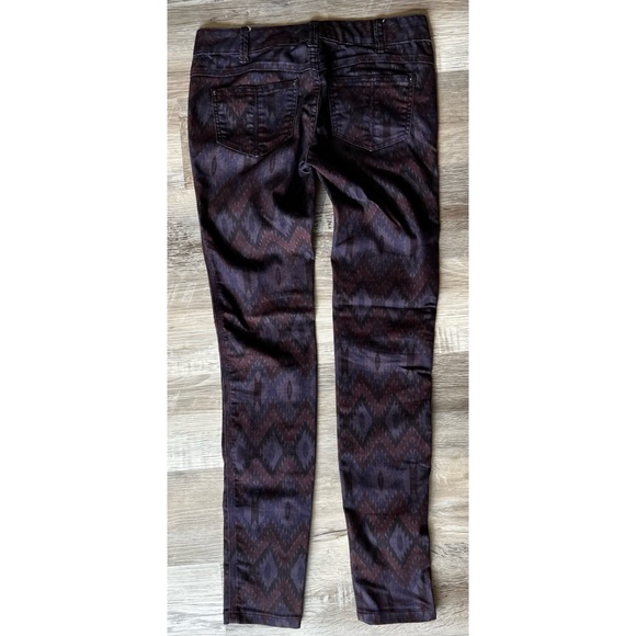Free People : purple Aztec pattern jeans - Picture 5 of 11